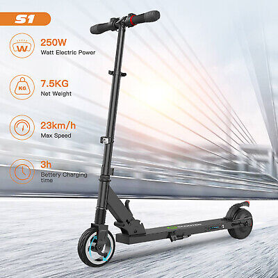 Megawheels Electric Scooter Long Range Folding Kick eScooter Safe Urban Commuter