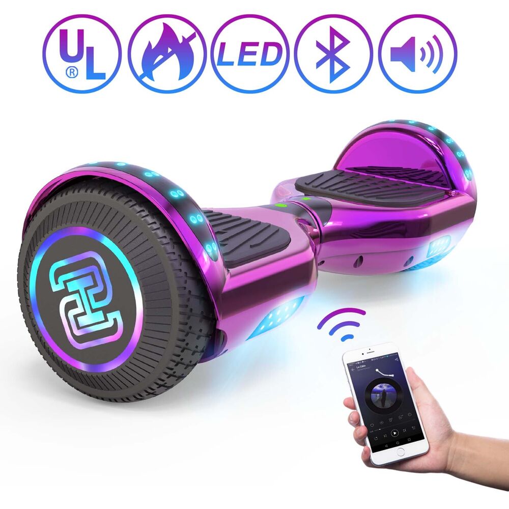 6.5'' Hoverboard Adult Electric Bluetooth Self-Balancing Scooter no Bag for kids