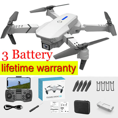 RC Drone W/ 4K HD Dual Camera 3 Battery Continuous flight FPV Foldable Quadcopte